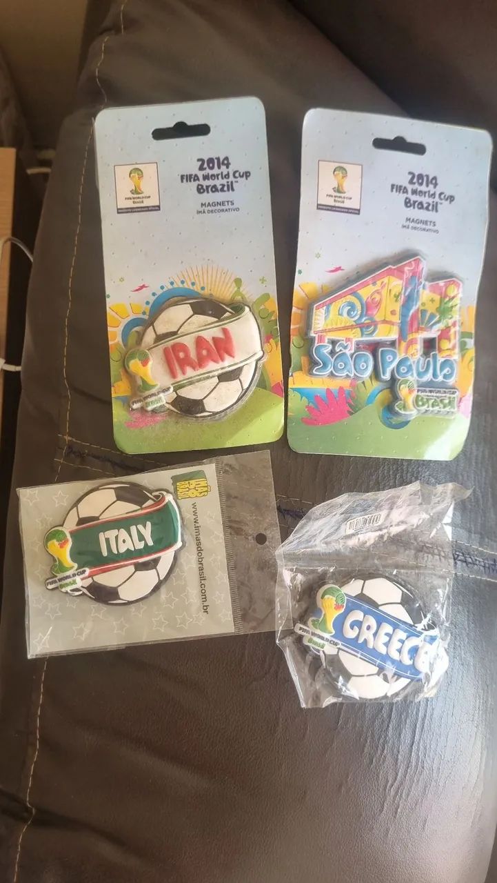 Imãs Oficiais Copa do Mundo 2014