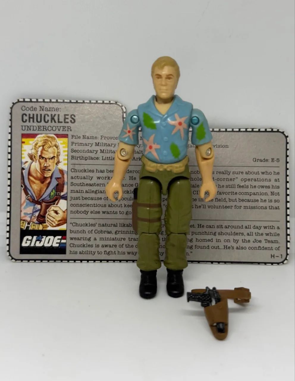 Gi Joe Chuckles V1 - 1987 comandos em ação 
