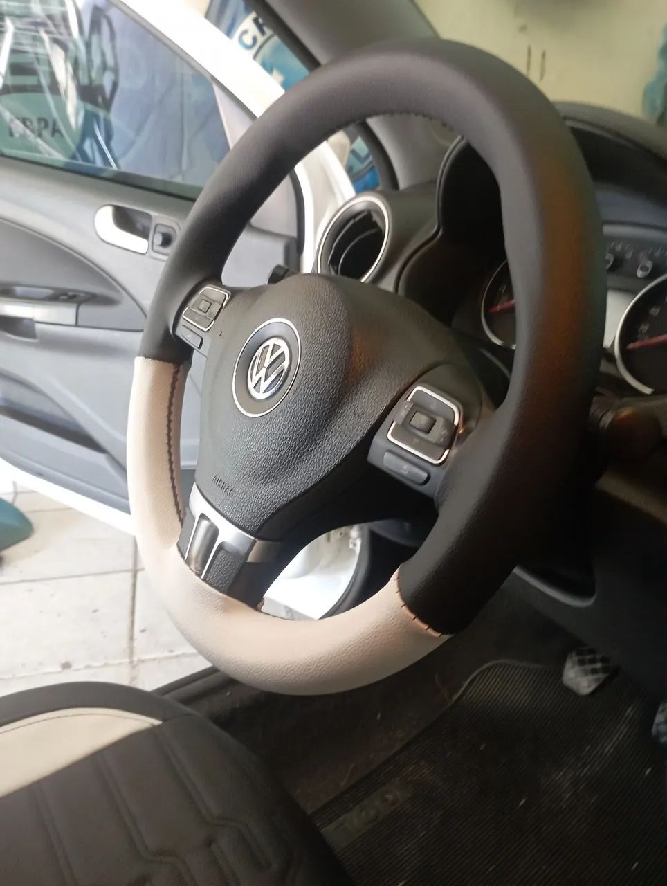 Forro de volante 
