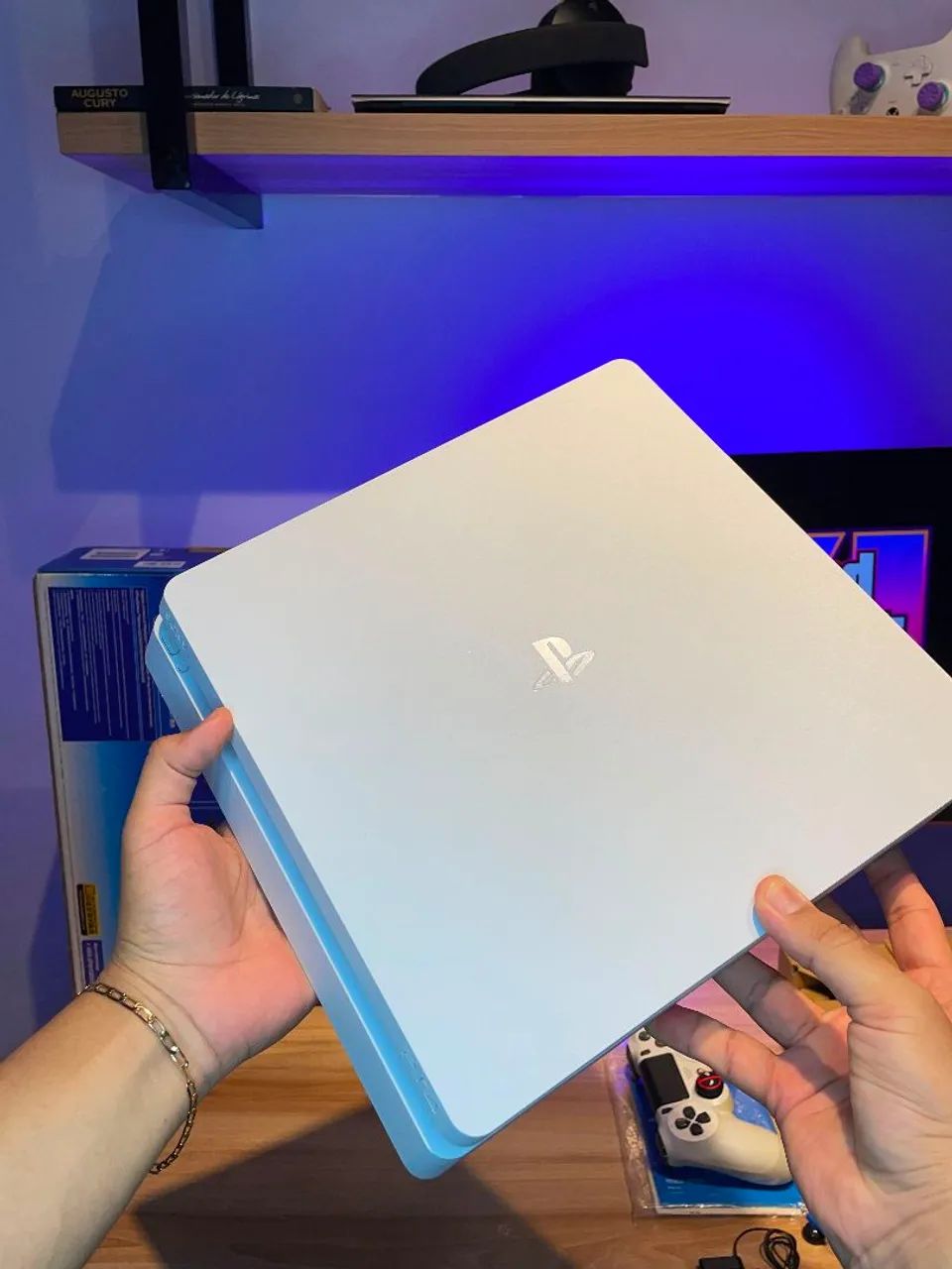 ps4 Glacier White! Aceito propostas. - Foto 3