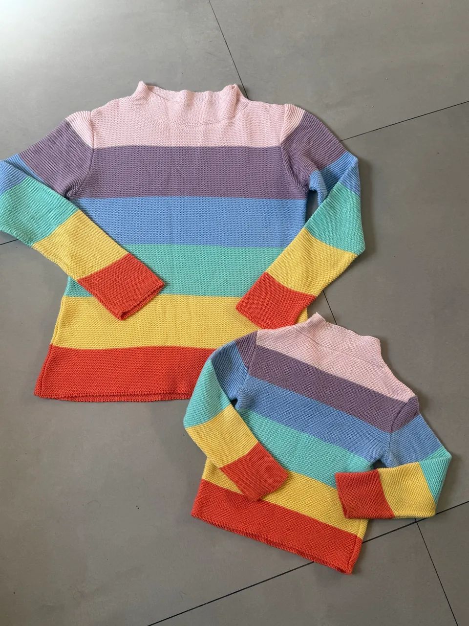Conjunto de blusas mãe e filha 