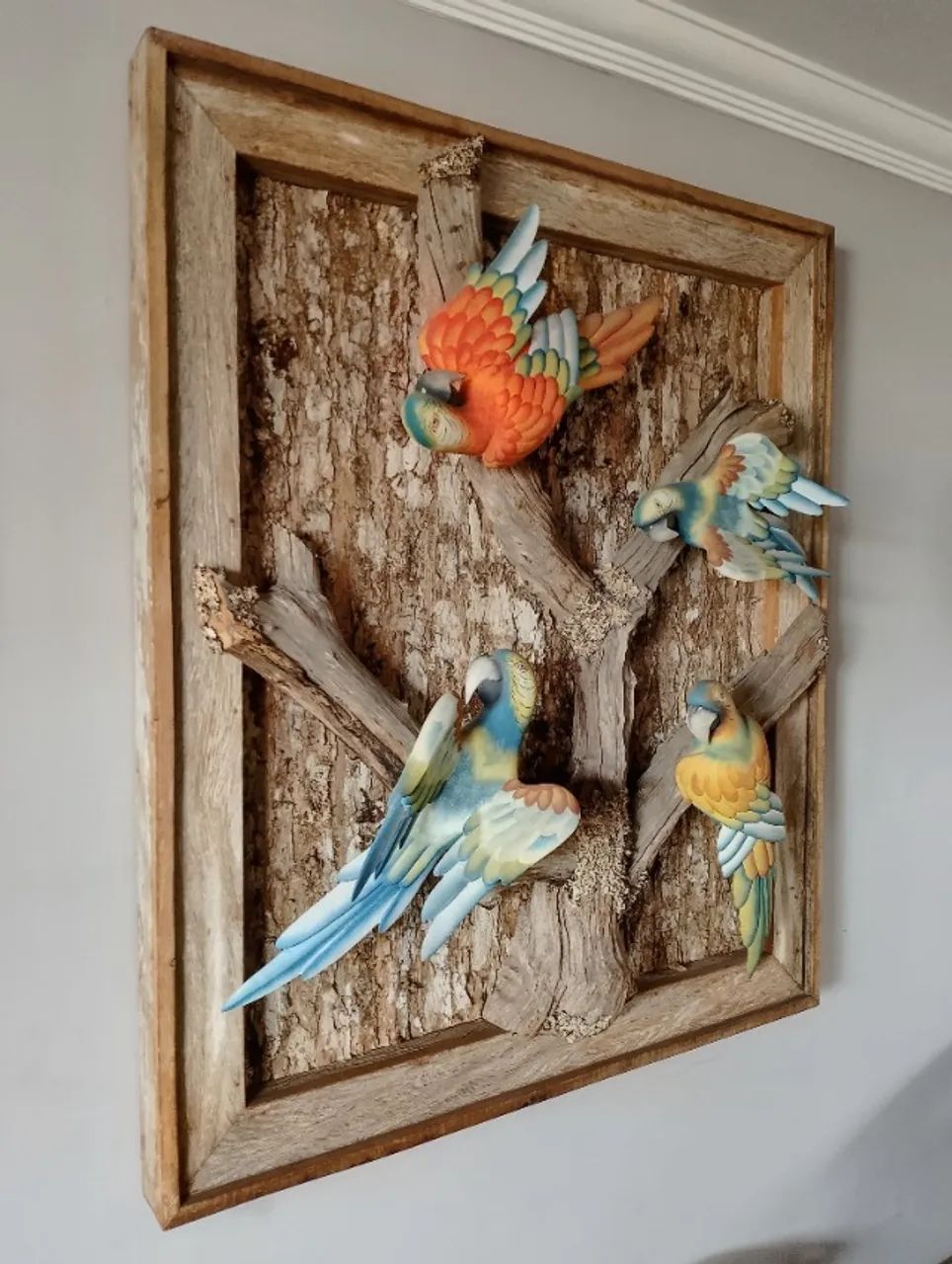 Quadro Araras do Brasil - Foto 4