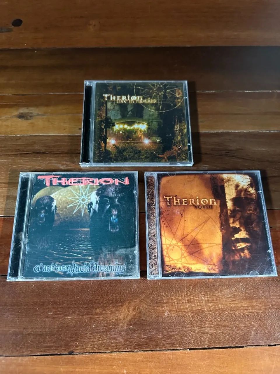 Therion- Lote c/ 4 CDS