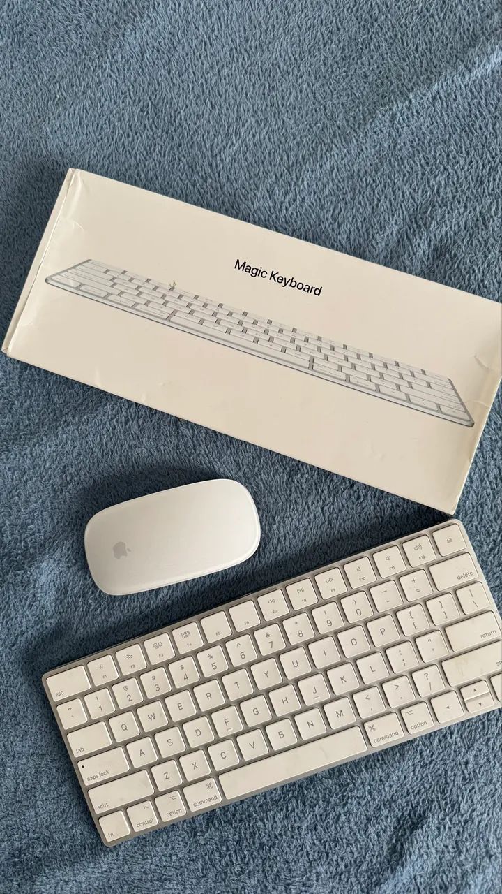 Teclado Original Apple Kit Magic Keyboard Apple + Mouse Apple