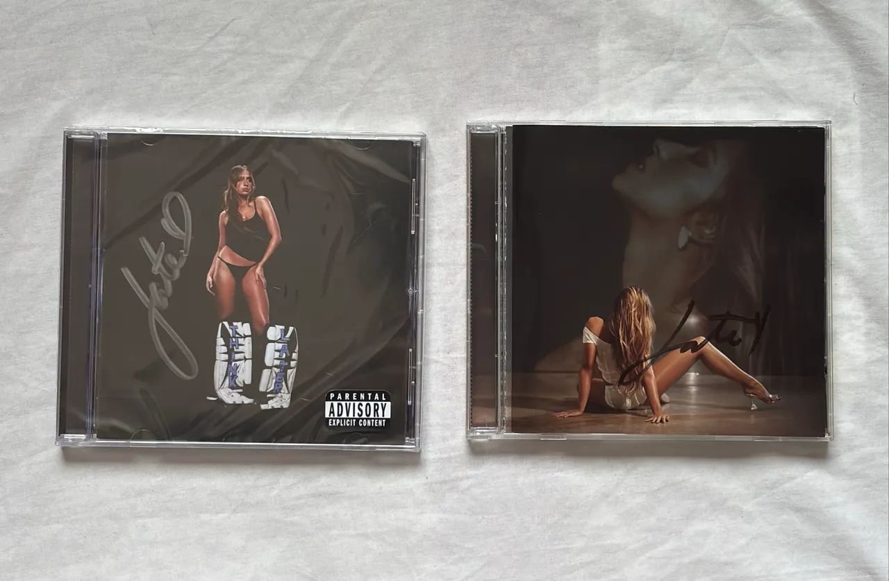 Combo CDs Autografados Tate McRae Think Later e So Close To What
