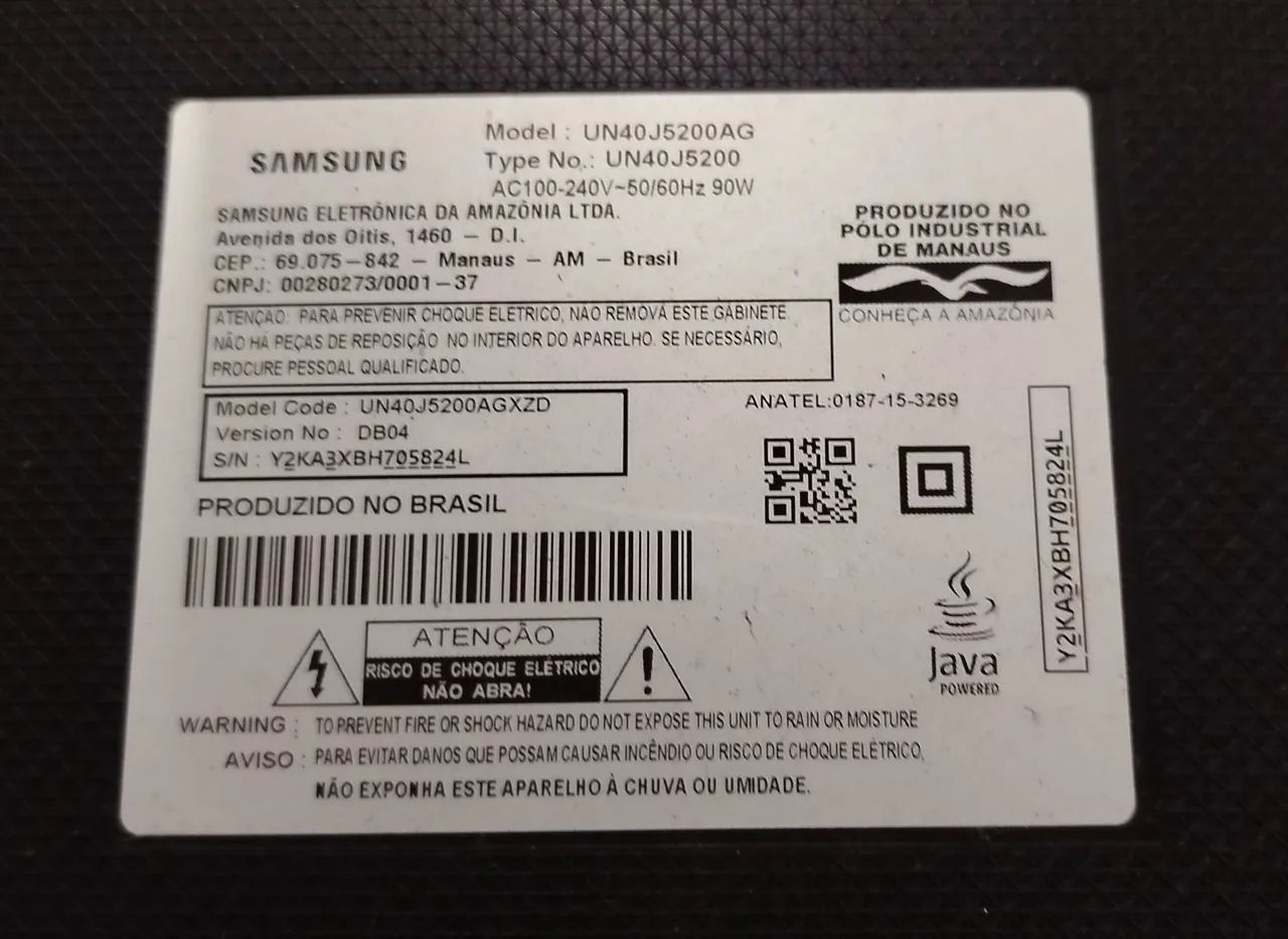 Vendo tv Samsung 40" retirada peças  - Foto 2