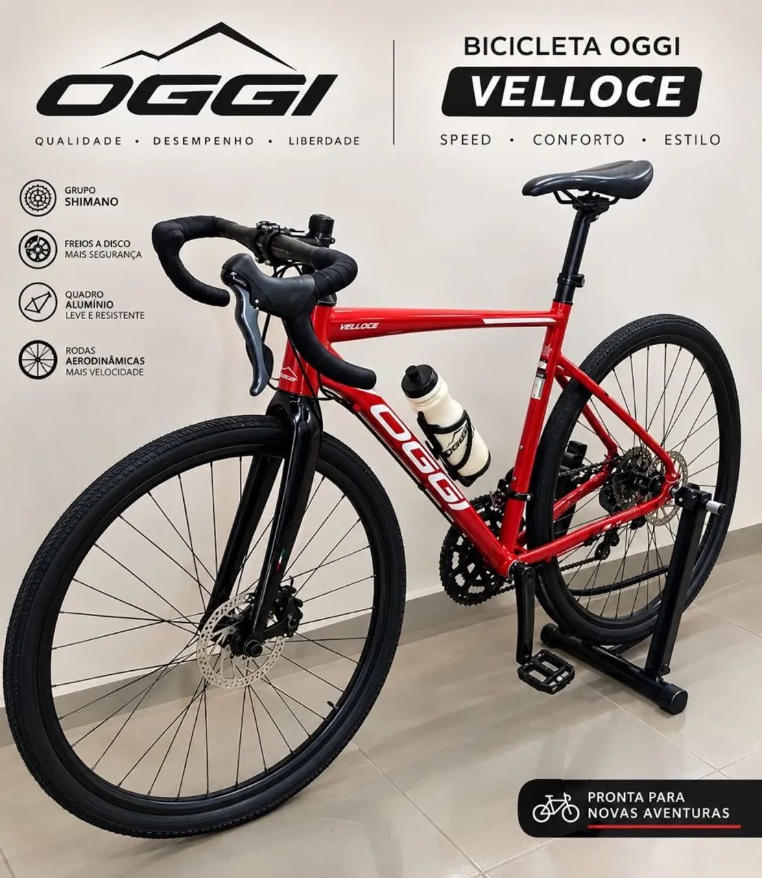     Veloce de Verdade! Oggi Speed Aro 700 Claris