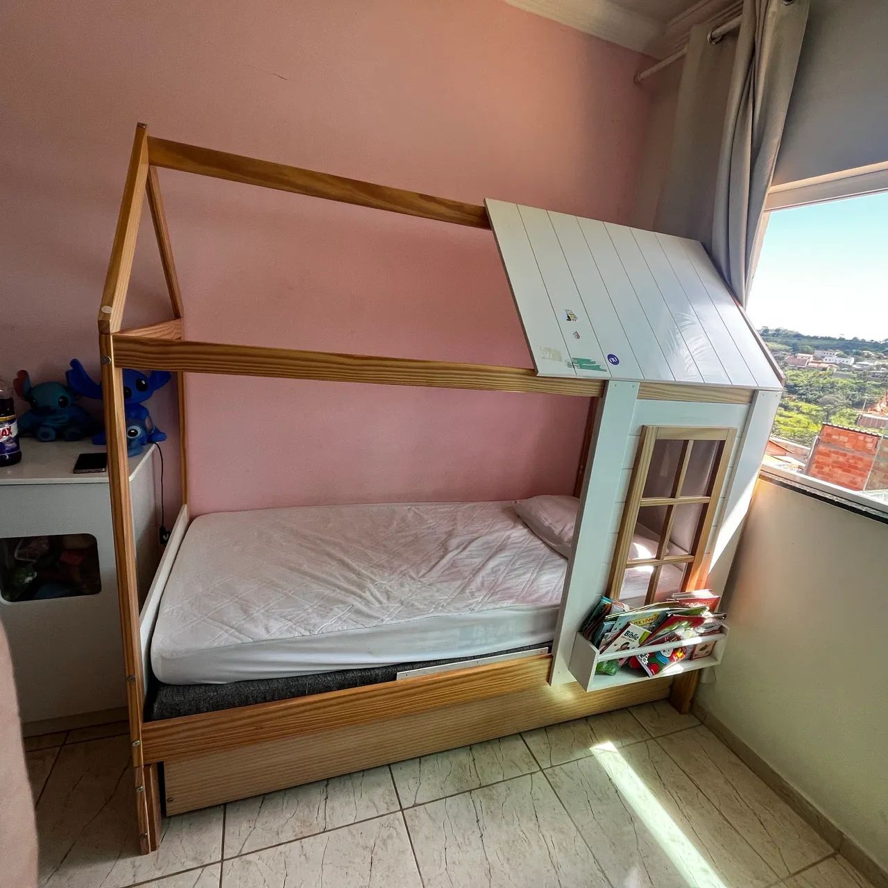 Cama montessoriana com auxiliar  - Foto 2