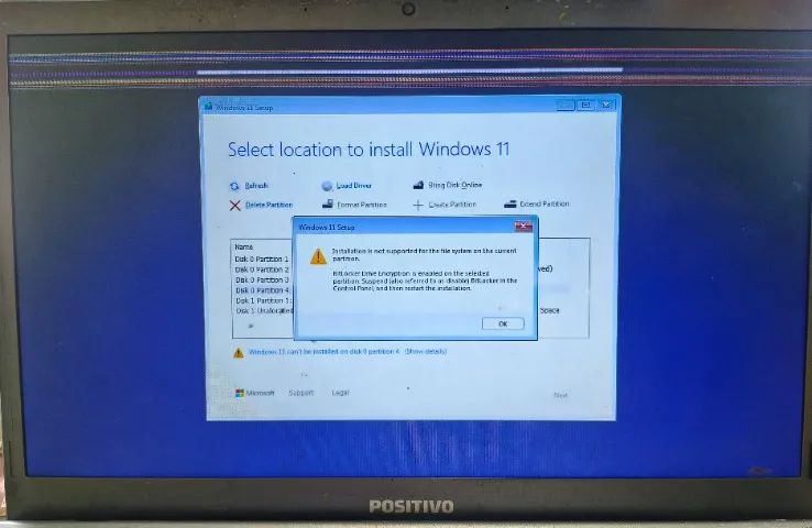 Notebook Positivo Motion Gray Q4128C-S - em bootlocker e precisa formatar para usar - Foto 2