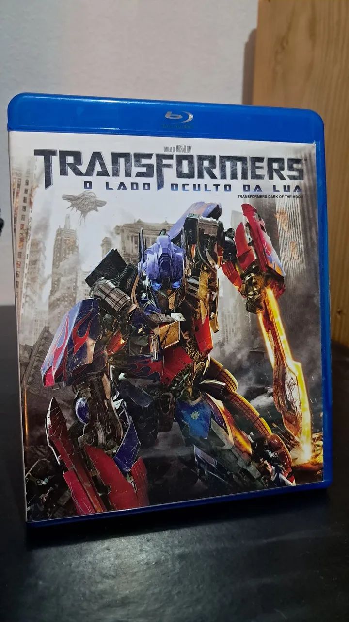 Blu Ray Transformers - Lado Oculto da Lua