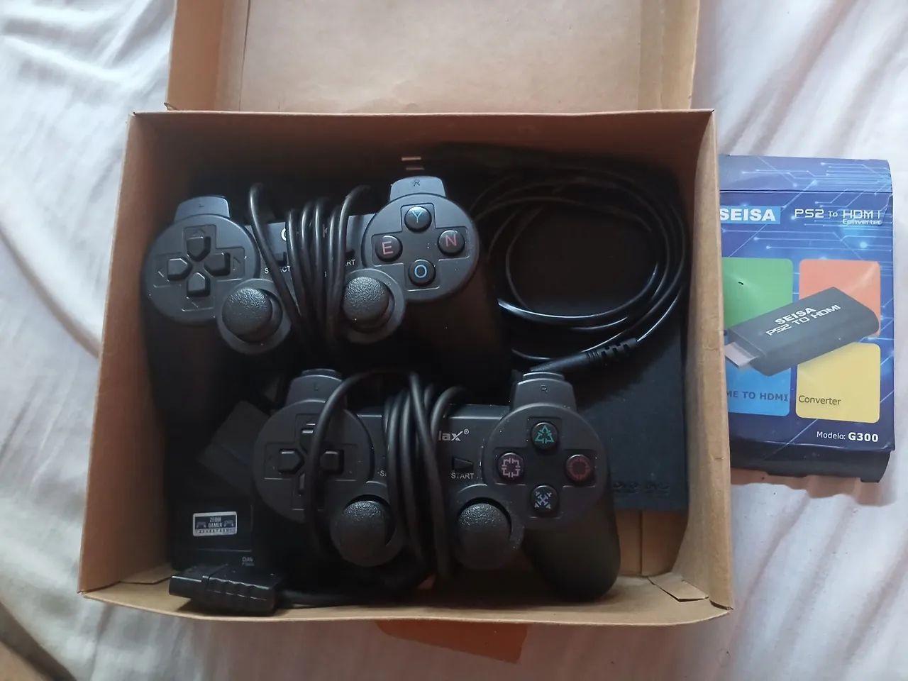 Ps2 desbloqueado + 2 controles. - Foto 2