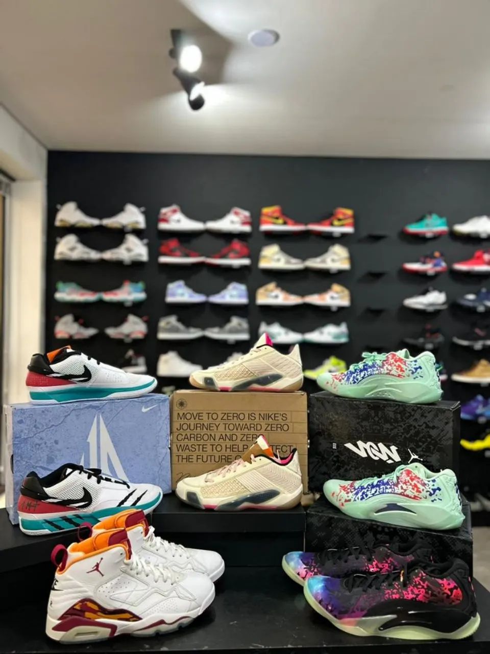 Ja Morant 1 e Air Jordans