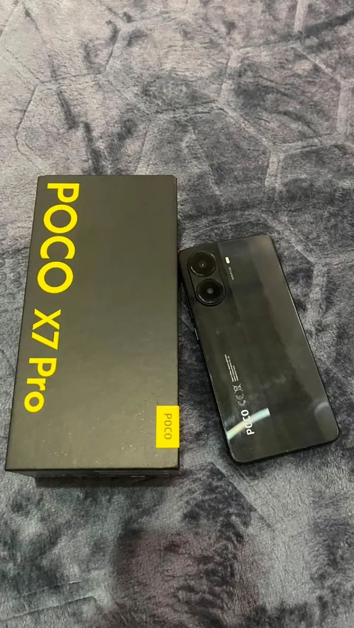 Poco X7 pro 512gb troco por iPhone - Foto 4