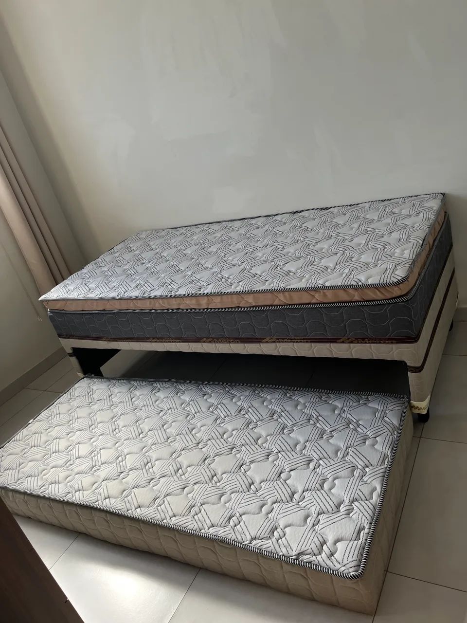 Cama Box solteiro com auxiliar  - Foto 3