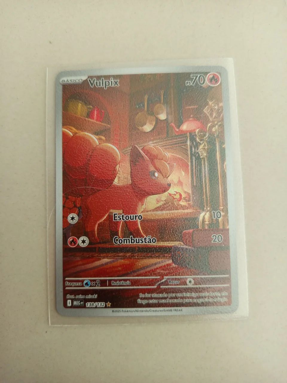 Vulpix  full art mega evolução