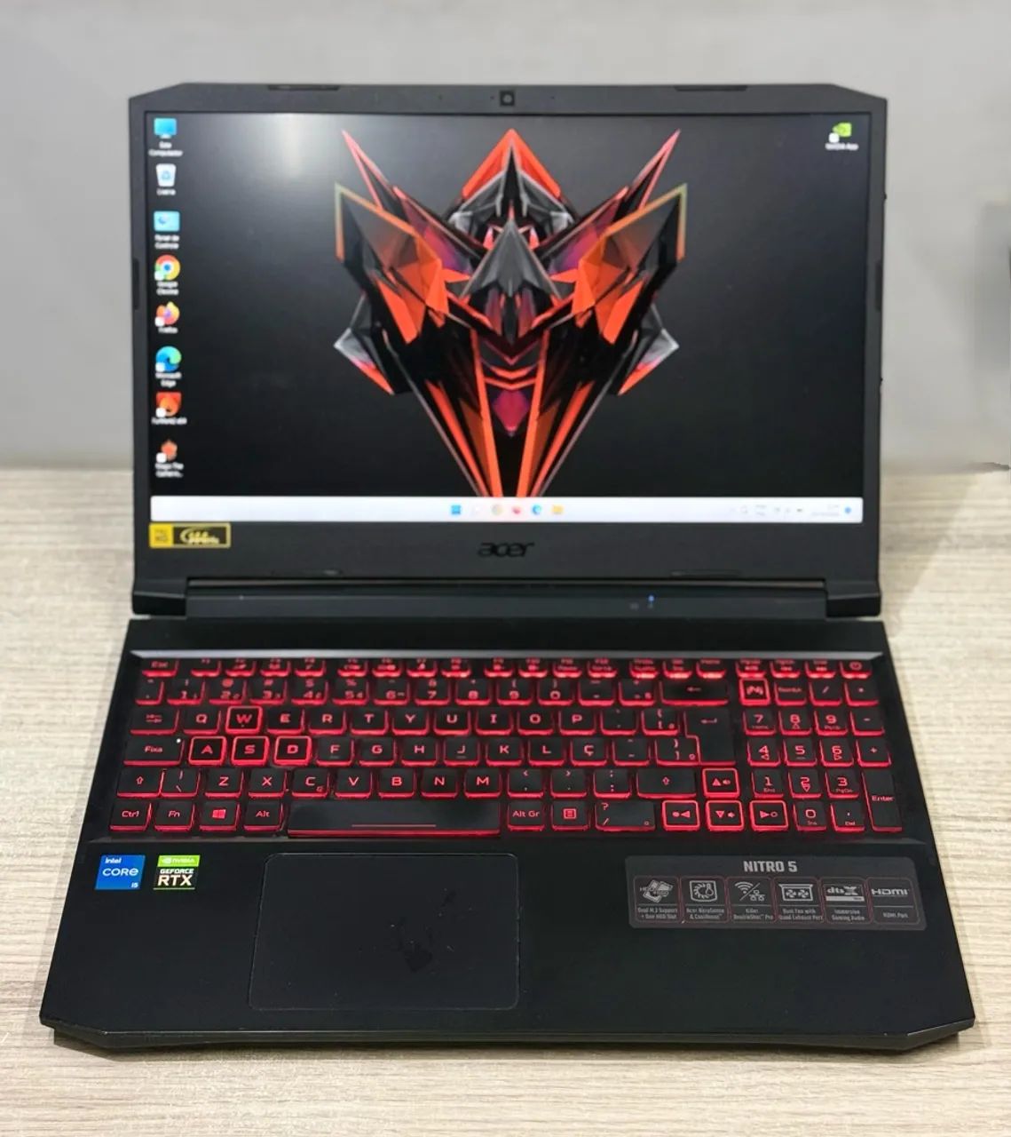 Notebook Gamer Acer Nitro 5 - RTX 3050 - Foto 2