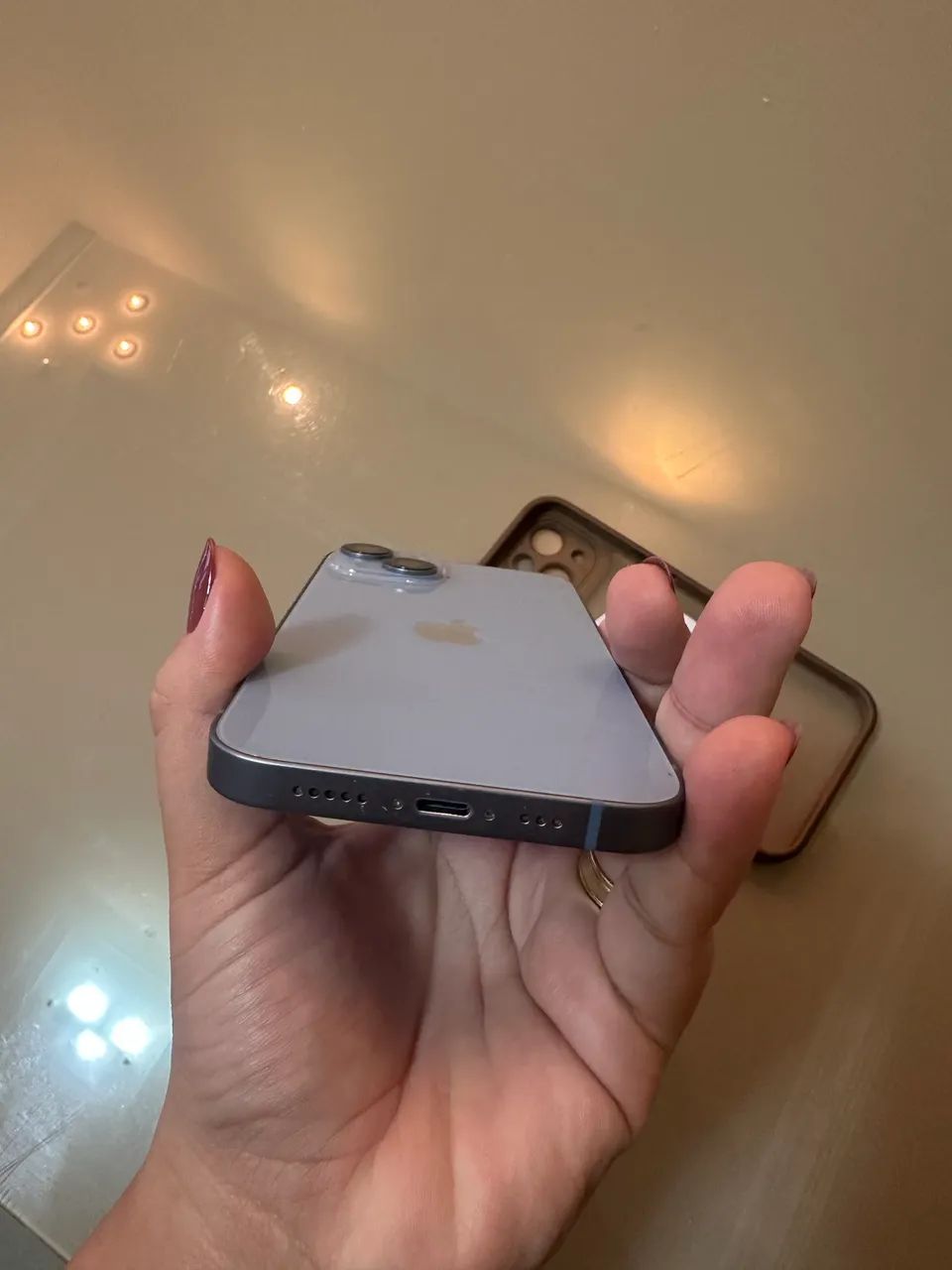 iPhone 14 128 gb Blue semi novo  - Foto 5