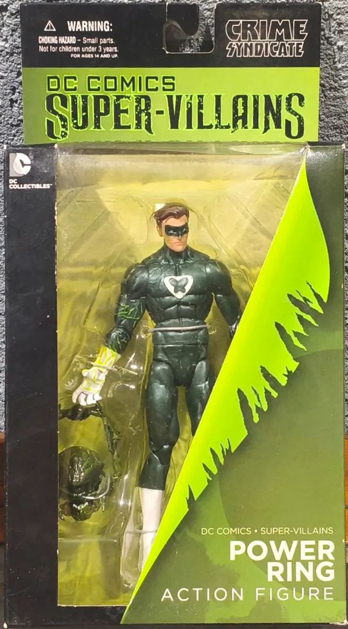 DC COMICS SUPER VILLAINS/ POWER RING