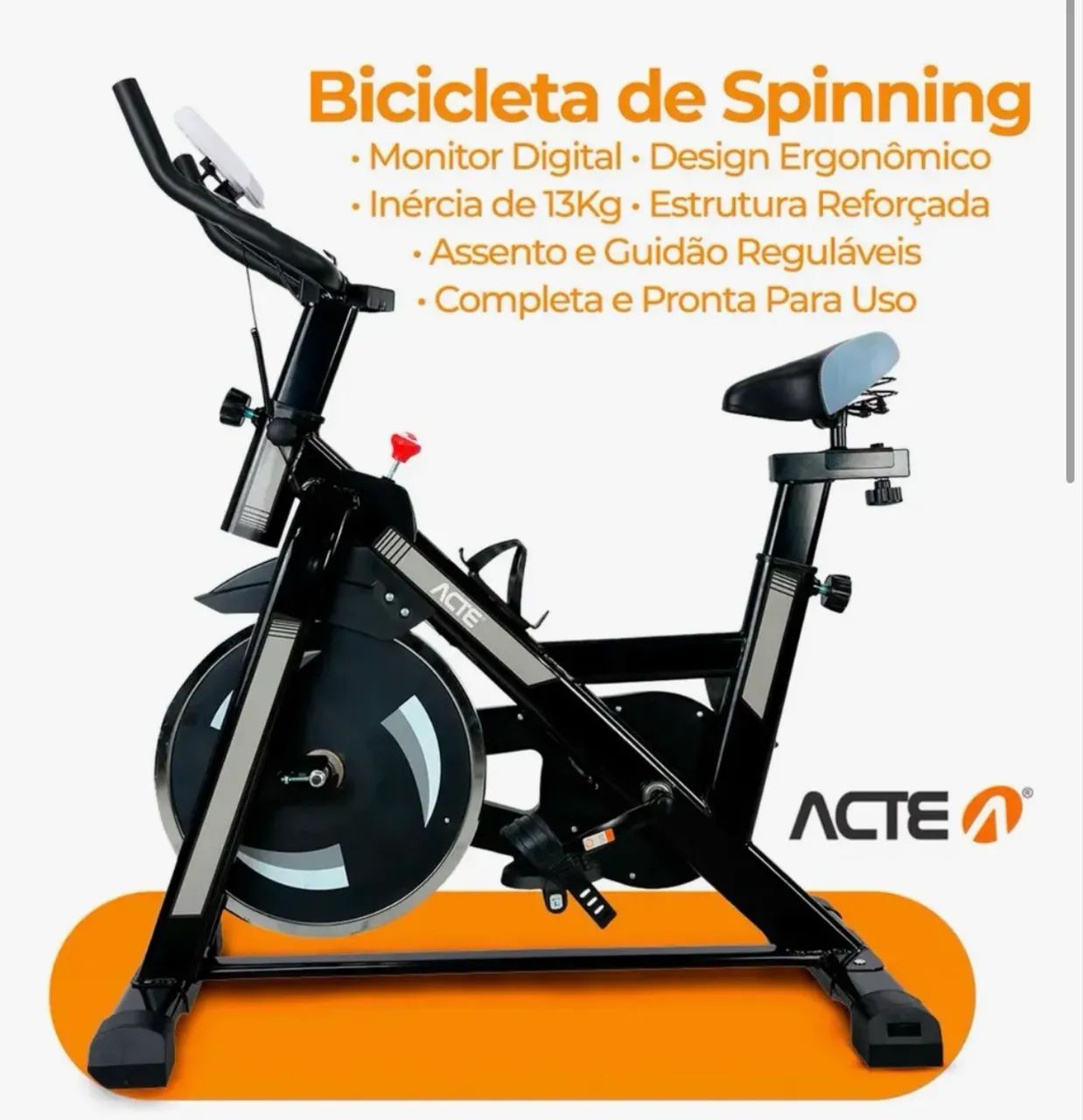 Bike Spinning BSP13 ACTE - Alta Performance - Foto 3