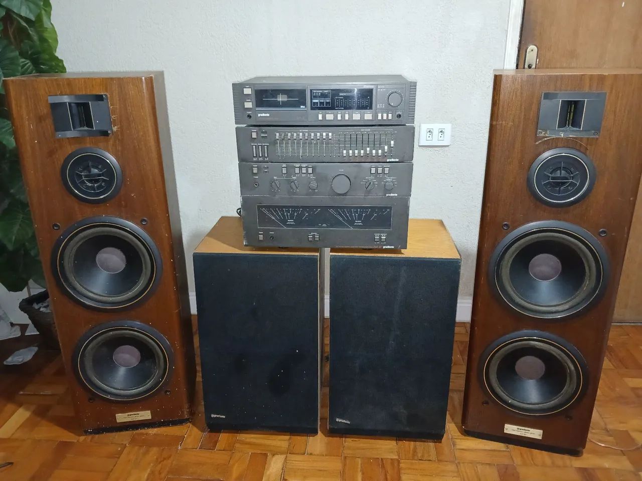 Conjunto som aparelhos Gradiente  - Foto 4