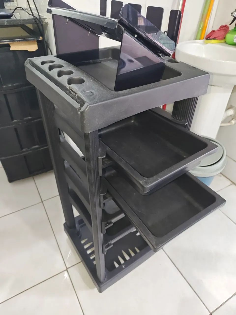 Carrinho auxiliar multiuso  - Foto 4