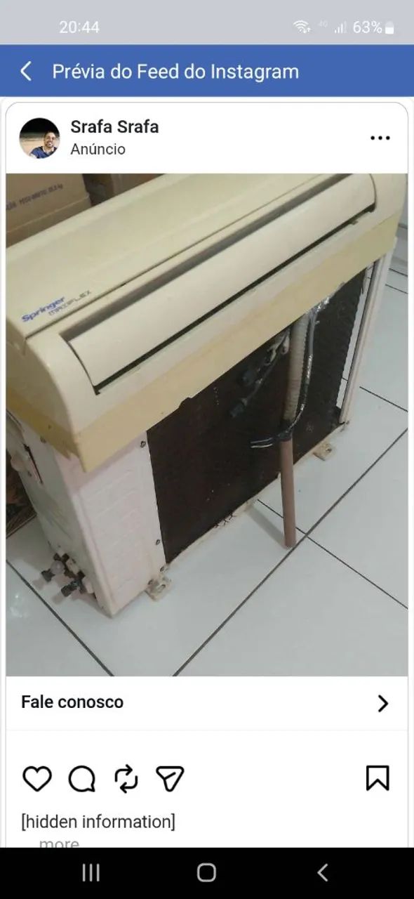Ar condicionado 12mil BTU 
