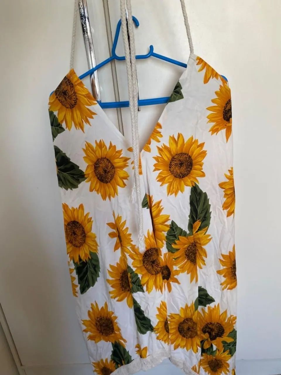 Vestidinho amarração girassol  - Foto 3