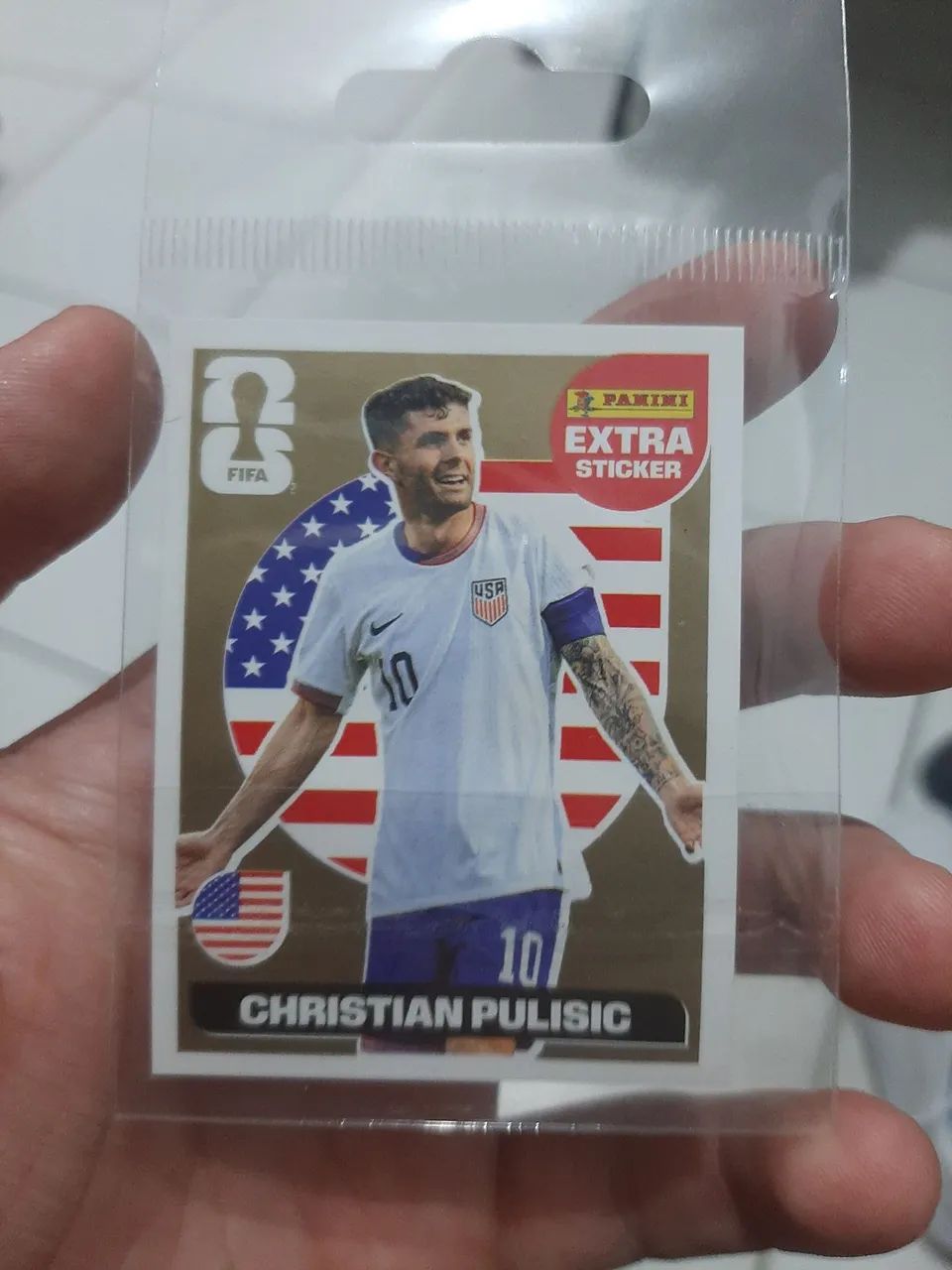 FIGURINHA Pulisic Ouro