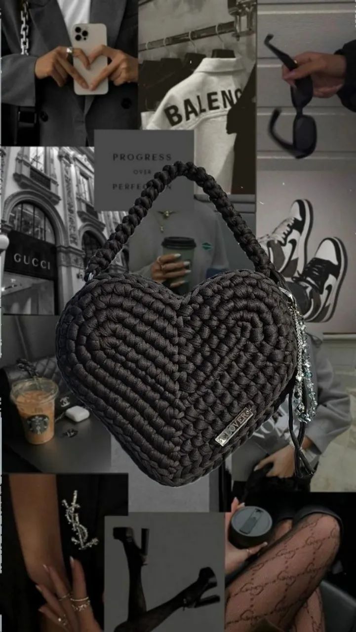 Bolsas lindas de crochê - Foto 3