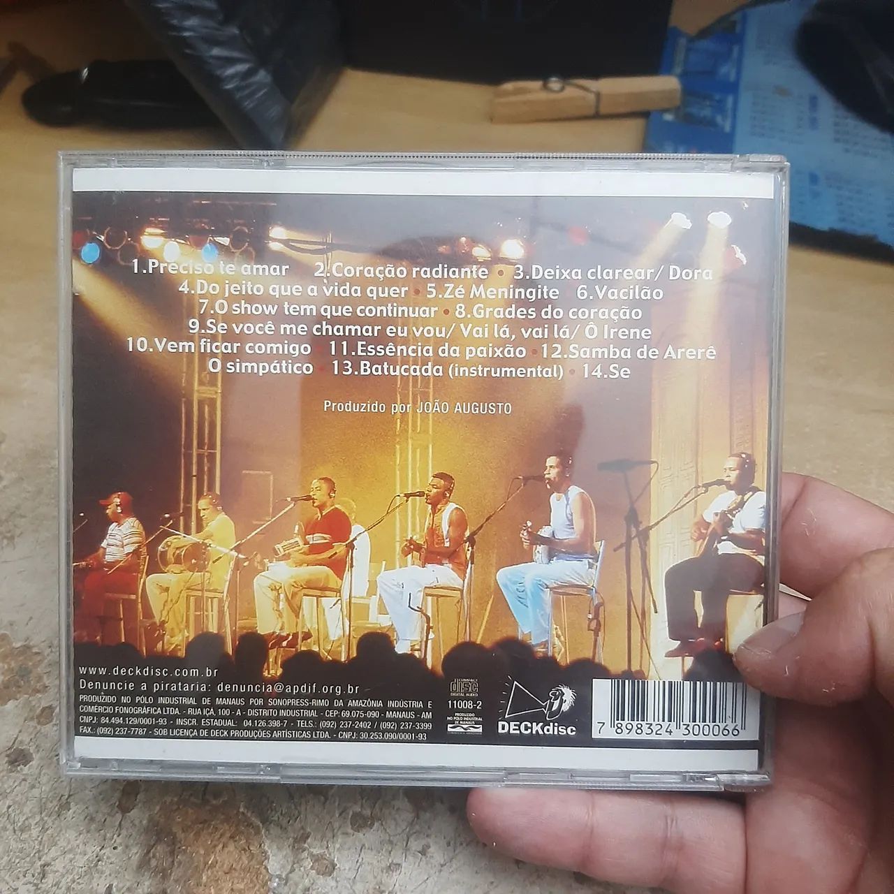 Cd revelação ao vivo no olimpo - CDs, DVDs etc - Jardim Santa Cruz