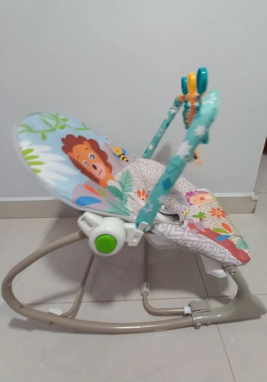 CADEIRA DE BEBÊ  MUSICAL VIBRATÓRIA. - Foto 2