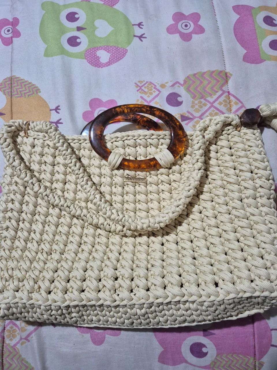 Vende-se bolsa de crochê 