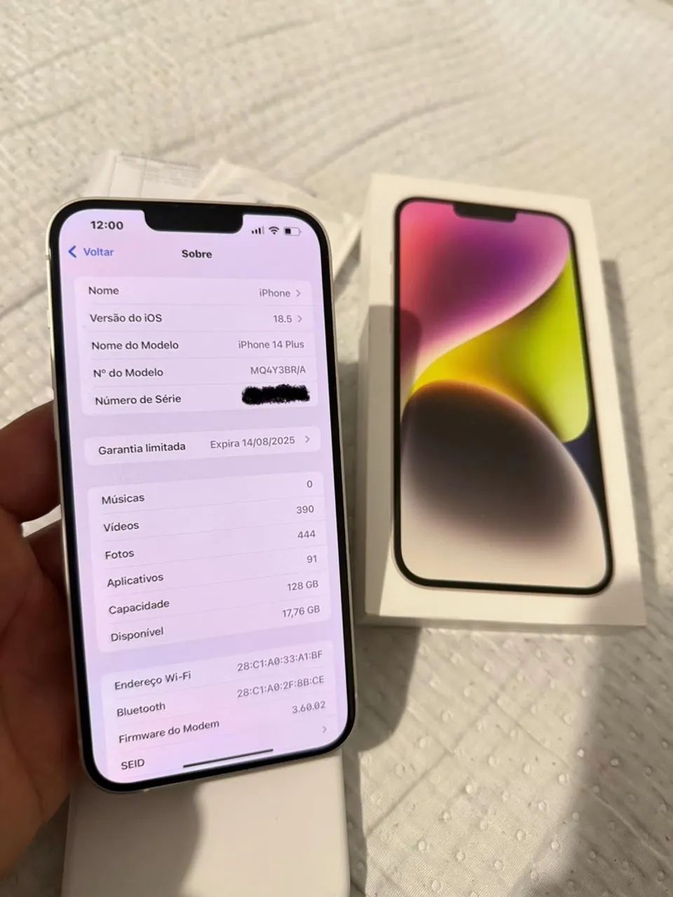 iPhone 14 Plus - Com caixa e Nota  - Foto 5