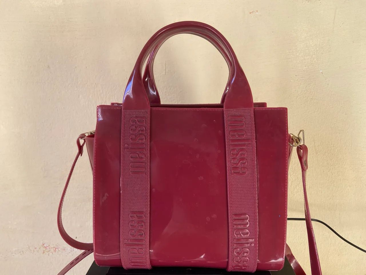Bolsa/melissa vinho