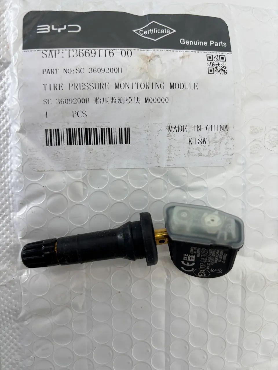 Sensor de pressão do BYD DOLPHIN PLUS  - Foto 2