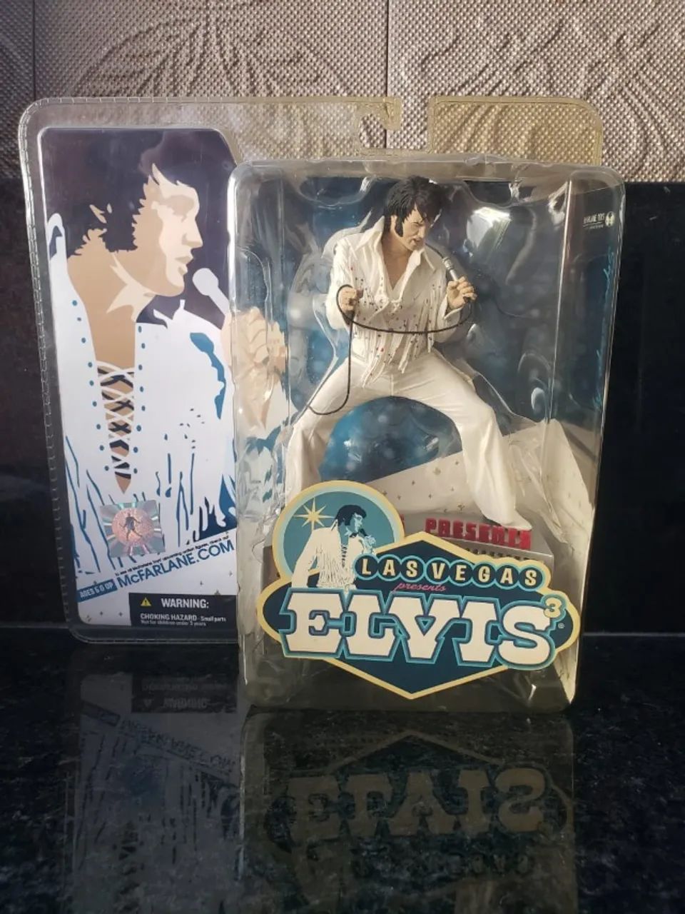 Elvis Presley 2004 McFarlane 3 Las Vegas Novo Nunca Aberto