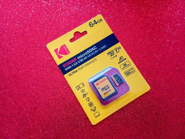 Cartão de memória 64G Micro SD com adaptador SD - Foto 3