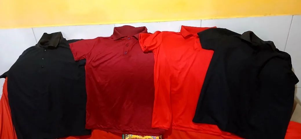Camisas polos tamanho M masculina - Foto 2