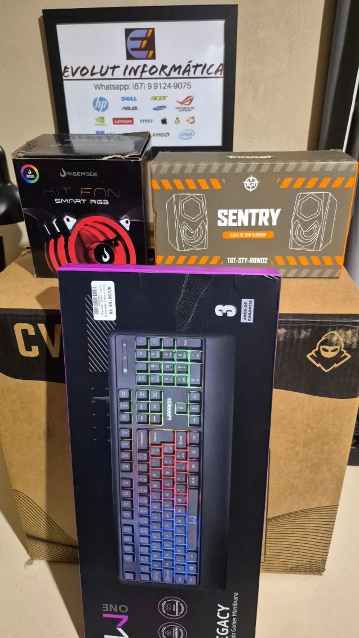 PC Xeon GTX 1650 16GB SSD 500GB com garantia e brindes