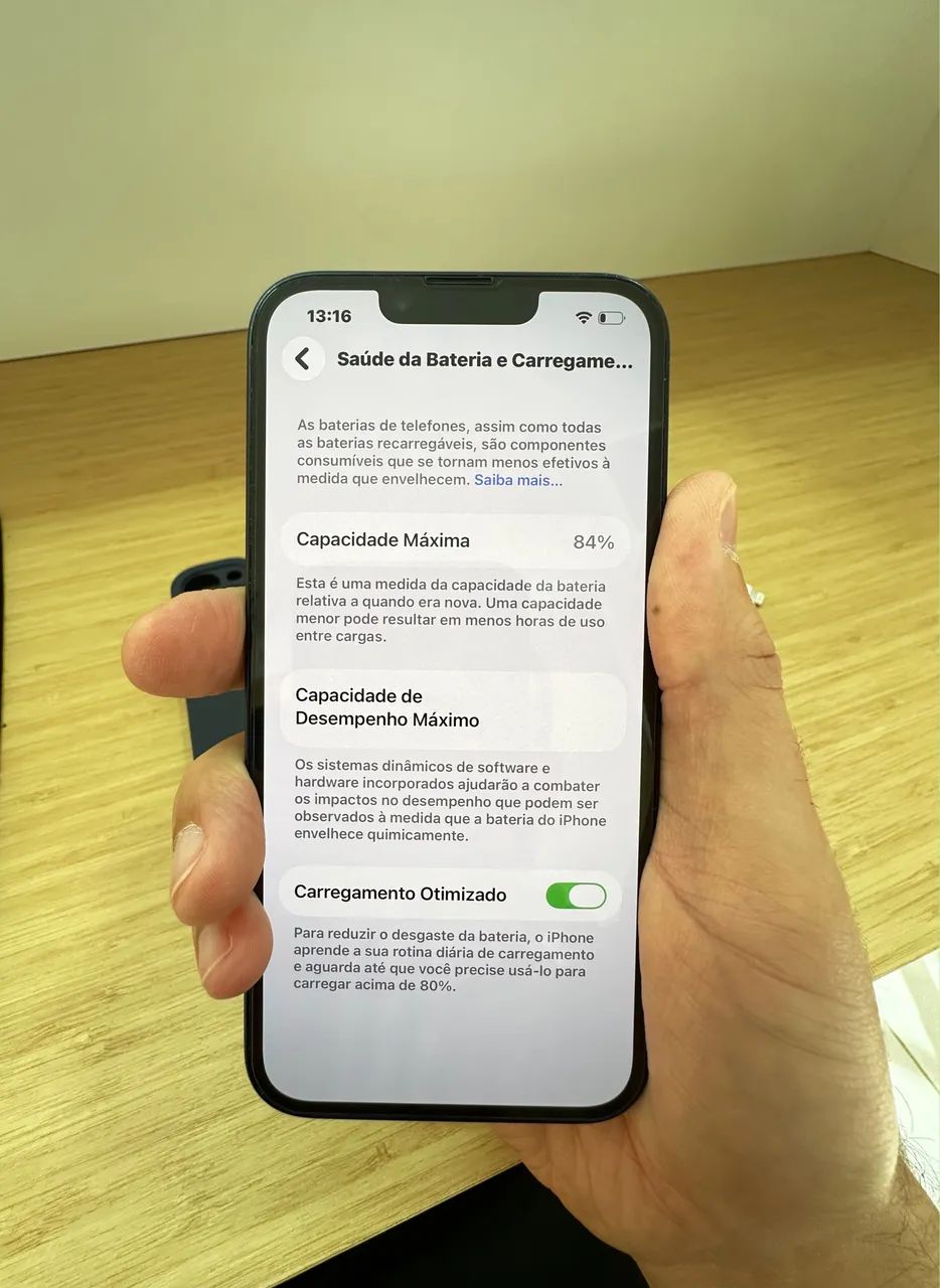 iPhone 14 128GB - Midnight (Preto) - impecável  - Foto 2