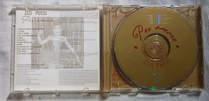 Cd Zizi Possi - Per Amore - Ótimo Estado  - Foto 2