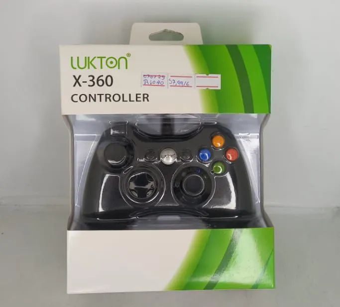 CONTROLE X360 COM FIO <br>*CONTROLE XBOX 360 