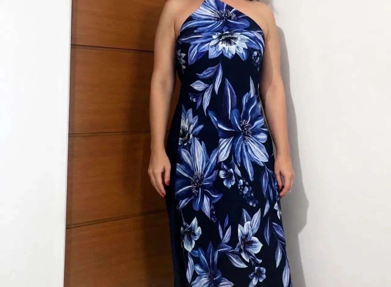 Vestido farm azul - Foto 5