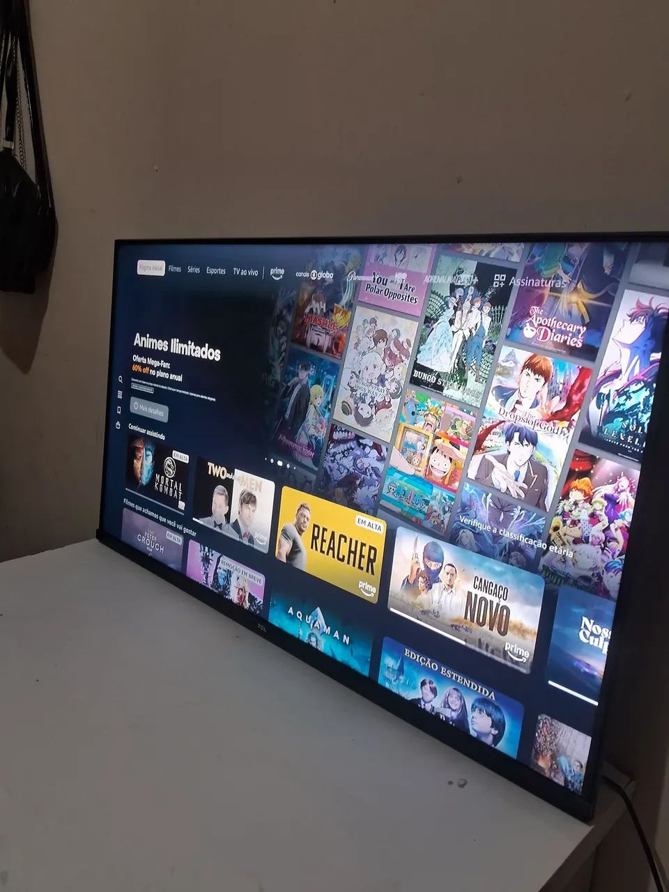 vendo tv smart TCL Android 40" sem defeito !! - Foto 5