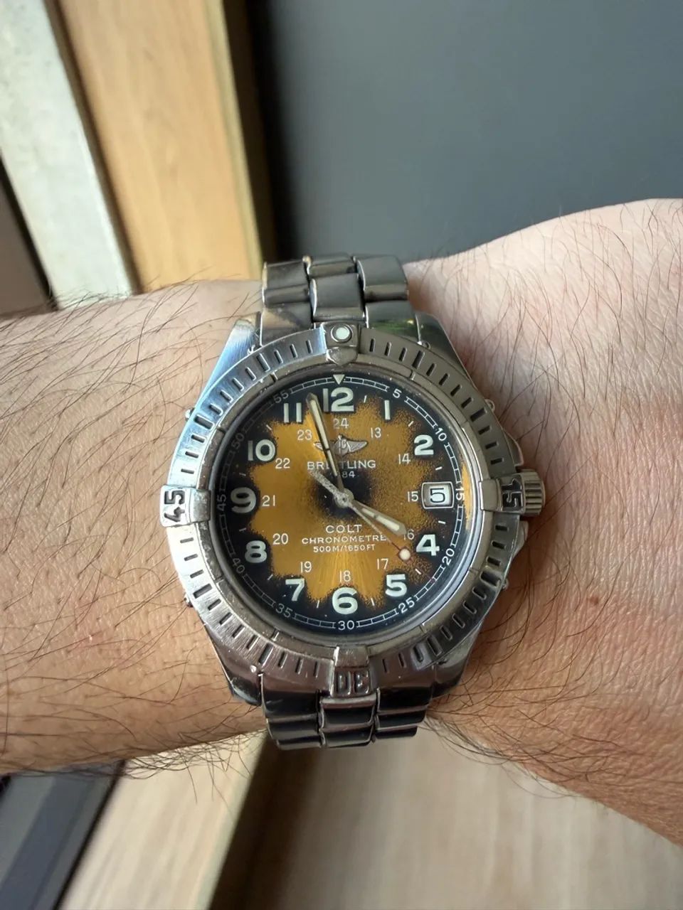 Relógio Breitling Colt Tropical Dial 38mm