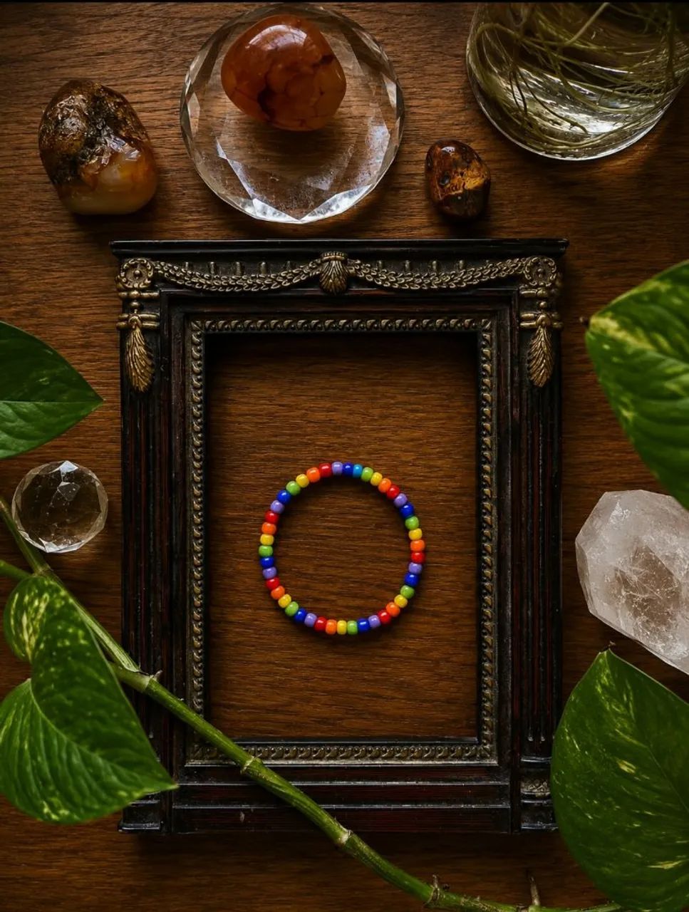Pulseiras Artesanais de Miçangas | Luar Místico - R$10 - Foto 4