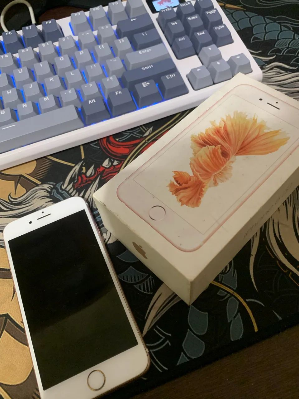 Iphone 6s com problema na bateria, de resto tudo original - Foto 3