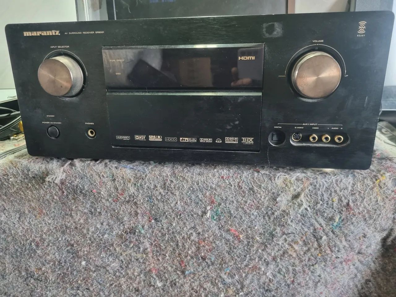 Receiver Marantz Modelo Sr 8001 127V, Não Funcionar  não tem controle Remoto  - Foto 6