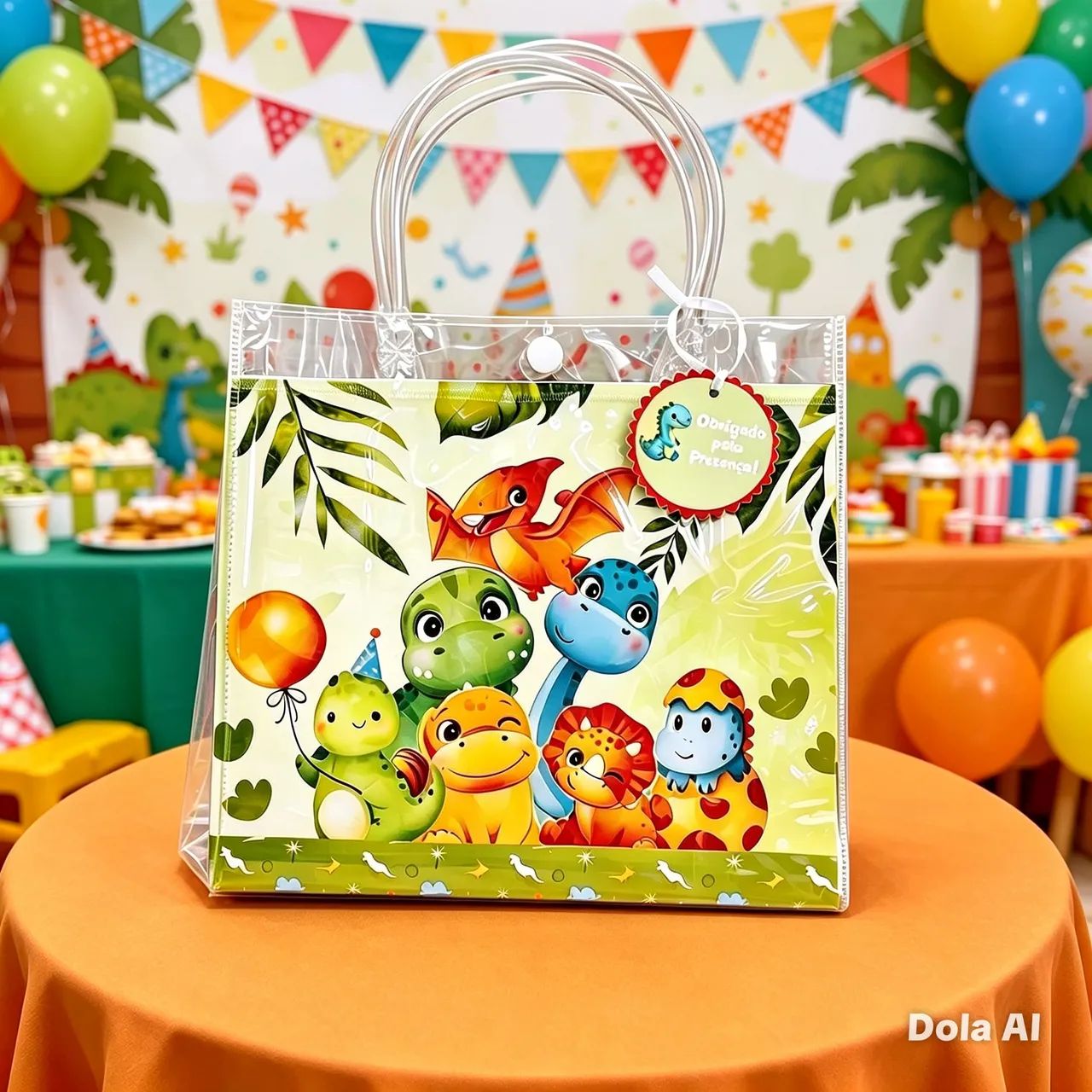 Sacolinhas para lembrancinhas de aniversário 