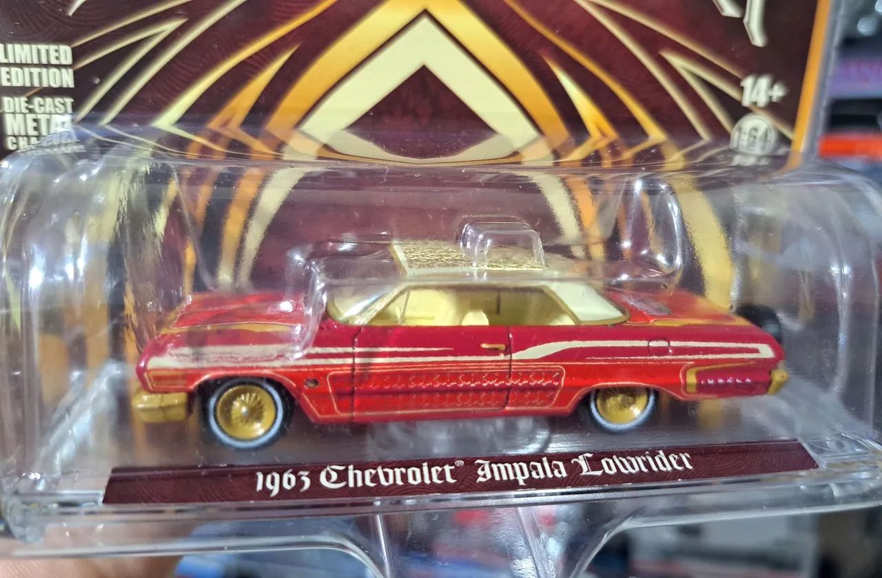 1:64 Miniatura 1963 Chevrolet Impala Lowrider Heralda's Exclusive